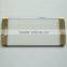 New product Colorful electroplating glass tempered for Samsung s6 edge