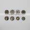 High quality garment accessories trousers hook and bar metal buttons for jeans