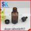 30ml round boston glass bottle with glass dropper amber glass essential oil bottle wholesale