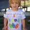 Lovely boys t-shirt with print or embroidery design