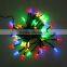 Outdoor Garden Decor 750cm Solar Powered Lamp 50pcs LED Ice Fairy Lighting Strings Sense Colorful Light for mas Party Wedding