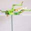 8 Inch Big Locust Plastic Grasshopper Decorative Insect Garden Stakes