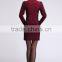 2015 fashion short salon uniforms and workwear