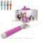 2016 Selfie Stick, Battery Free Wired Selfie Stick for iPhone/Samsung