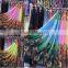 polyester black chiffon fabric digital printing