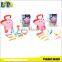 Plastic cute pig shape box with cleaning set toys