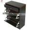 High Quality 4 Door Wood Corner Shoe Cabinet