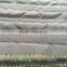 Fashion polyester stripe embroidered thermal padded fabric with quilting for down coats/jacket