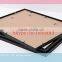 black metal picture photo frame with anti-reflective glass for home decorative