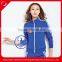 Custom 100% Polyester Womens Sports Sweatshirt With Zipper