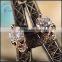latest earring designs, mini skeleton zircon earrings