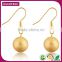 Best Selling Products Gold Metal Beaded Jhumka Earrings