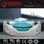 2016 Australia type corner bathtub with waterproof glass