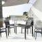 Lucca outdooe furniture wicker dining set