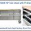 Heavy duty metal steel garage workbenches with drawers