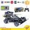 New 1:20 4CH rc car with 3D lights and voice car remote control toy for kids