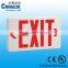 online shopping mall supply double sided led fire exit sign