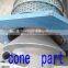 Double screw coffee grounds pressing machine with SUS304