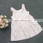 Hot sale kids dress with factory independent design vest girls dresses