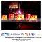 China gold manufacturer promotional outdoor wedding glass stage