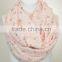 2016 Latest Ladies Scarf Double Layer Floral Printed Viscose Scarf