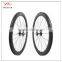 High quality Far Sports 2016 700C carbon track bike wheelset 50mm clincher track bike wheelset, Novatec hub