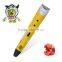 charger eu/uk/us/au plug new Semi-Automatic magic 4 color 3d printer pen