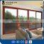 ROGENILAN 120 series aluminum waterproof sliding glass doors internal blinds