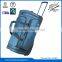 travel travelling duffel luggage storage trolley bag with wheels