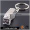 Factory Price 925 Silver Jewelry Stainless Steel Truck Keychain