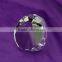 2016 crystal glass etched paperweight made in china
