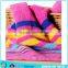 100% pure cotton color stripes bath towel terry spa towel