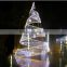 2016 New Product Outdoor led spiral christmas tree