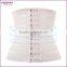 4 Plastic Bones Women White Waist Slimming Waist Training Cincher