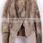 2013 Women mouton and raccoon fur coat