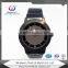 All black color kid watch fashion sports hand watch