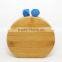 2015 new arrival wooden semicircular hardbox clutch bag
