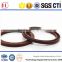 135x170x12 spring loaded NBR rubber covered double lip front wheel oil seal for Gold Prince