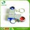 Promotional 2 led ABS material mini keychain led flashlight wholesale