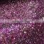 Chunky Glitter Fabric With Strong Twill Backing Popular Use for Ladies Shoes ,handbags ,wallets ,evening Bags