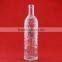 Fancy engrave liquor glass bottle 500ml glass wine bottle novelty alcohol glass bottle