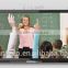 10points IR touch screen 55inch interactive touch all in one pc with dual system