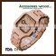 2016 New Arrival Mix colors Wooden Watch Custom Logo Japan Movt Quartz