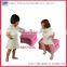 Stackable plastic bath stool