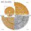 Hot Selling Cheap Plates Wedding Gold Silver Square Design Glass Charger Plate Wholesale