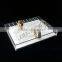 new cast acrylic bottom price customized acrylic storage box for jeweley display