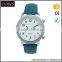 newest PU leather band japan movt lady wrist watch
