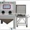 Turntable sandblasting equipment