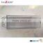 pvc plastic square packaging tubes QP