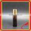 10ml amber glass roll on bottle with stainless steel roller for perfume bottle